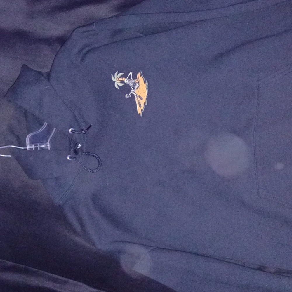 Mens Large graphic hoodie, artist union
